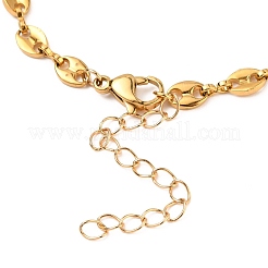 304 Stainless Steel Coffee Bean Chain Bracelets&nbsp;BJEW-JB05552