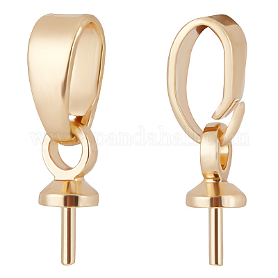 Brass Cup Peg Bails&nbsp;KK-BBC0003-96-1