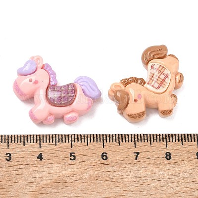 Opaque Resin Cabochons&nbsp;CRES-A061-02B-1