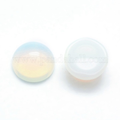Opalite Cabochons&nbsp;G-P393-R10-6mm-1