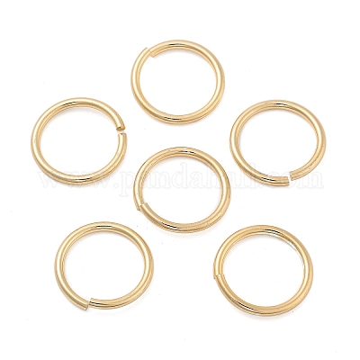 Aluminum Open Jump Rings&nbsp;FIND-G086-01B-LG-1