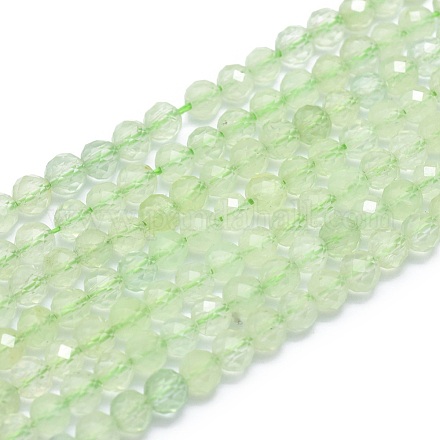 Natural Prehnite Beads Strands&nbsp;G-G792-33A-1
