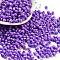 Baking Paint Glass Seed Beads, Bicone, Blue Violet, 4.5x3.5mm, Hole: 1.4mm, about 5625pcs/pound