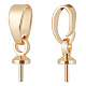 Brass Cup Peg Bails&nbsp;KK-BBC0003-96-1