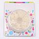 1Box ABS Plastic Imitation Pearl Dome Cabochons&nbsp;SACR-JP0001-24-3