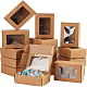 Kraft Paper Box&nbsp;CON-WH0032-F01-1