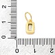 925 Sterling Silver Cubic Zirconia Charms&nbsp;STER-NH0014-01G-08-3
