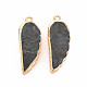 Natural Labradorite Pendants&nbsp;G-N326-127-A05-2