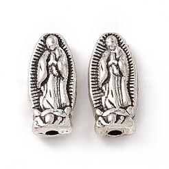 Virgin Mary Alloy Beads&nbsp;FIND-G033-01AS