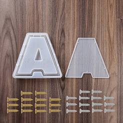 Letter-shaped Food Grade Money Box Silicone Molds&nbsp;DIY-D072-01GP-01