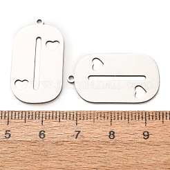 201 Stainless Steel Pendants&nbsp;SA-CBA49C1-03P