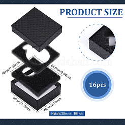 Rhombus Textured Paper Single Watch Packaging Boxes&nbsp;CON-WH0107-39