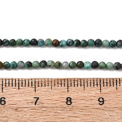 Natural African Turquoise(Jasper) Beads Strands&nbsp;G-Z116-A20-2mm