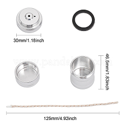 Aluminum Alloy Alcohol Burner&nbsp;AJEW-WH0332-91