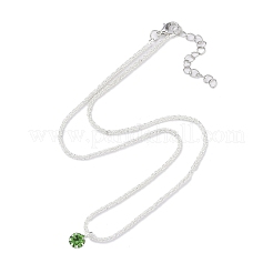 Brass Pendant Necklaces&nbsp;LS-NJEW-P303-01