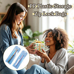 50Pcs PP Plastic Watchband Storage Resealable Bags&nbsp;ABAG-TADJ0003-01D