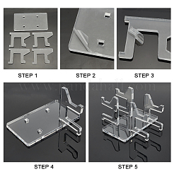 Assembled Acrylic Game Pad Controller Display Stands&nbsp;ODIS-WH0001-27