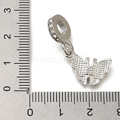 Rack Plating Alloy Enamel European Dangle Charms&nbsp;PALLOY-A009-15P-01