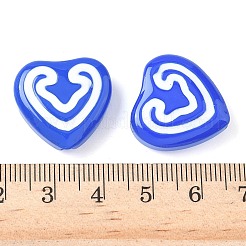 Baking Paint Glass Enamel Beads&nbsp;LAMP-D303-07C
