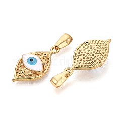 304 Stainless Steel & Enamel Pendants&nbsp;STAS-T072-80A-G