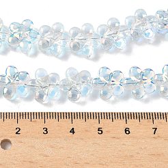 Electroplate Glass Beads Strands&nbsp;EGLA-K061-10A-AB01