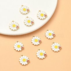Eco-Friendly Alloy Enamel Pendants&nbsp;ENAM-YW0003-54