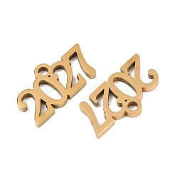201 Stainless Steel Pendants&nbsp;SA-CBA092A-01G