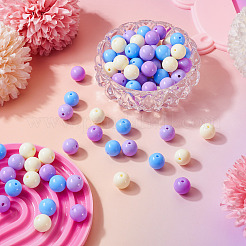 Opaque Acrylic Beads&nbsp;OACR-TAC0014-06B