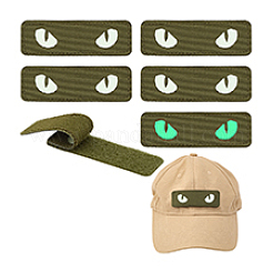 6Pcs Luminous Oxford Cloth Hook and Loop Tapes&nbsp;AJEW-PH0007-39B