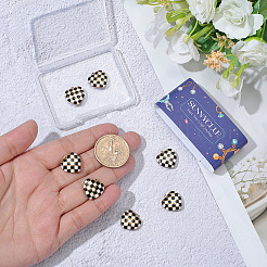 10Pcs 304 Stainless Steel Enamel Pendants&nbsp;STAS-SC0021-20