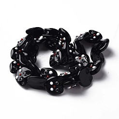 Handmade Lampwork Beads Strands&nbsp;LAMP-T017-07A