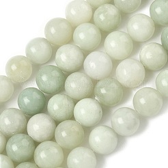 Natural Xiuyan Jade Beads Strands&nbsp;G-Z085-A01-10mm