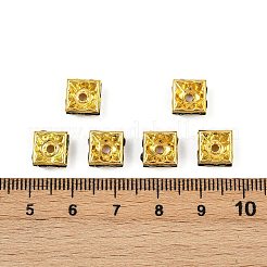 Brass Rhinestone Spacer Beads&nbsp;RSB074NF-12G