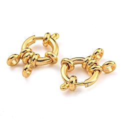 304 Stainless Steel Spring Ring Clasps&nbsp;STAS-G190-17G-C-01