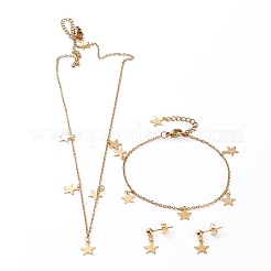 304 Stainless Steel Jewelry Sets&nbsp;SJEW-Z001-17