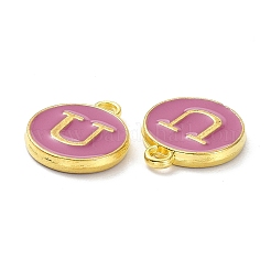 Golden Plated Alloy Enamel Charms&nbsp;ENAM-XCP0001-13U