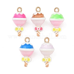 Alloy Enamel Pendants&nbsp;FIND-G101-07G