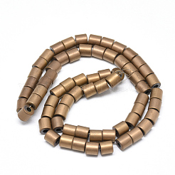 Electroplate Non-magnetic Synthetic Hematite Beads Strands&nbsp;G-T061-02D