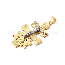 304 Stainless Steel Pendants&nbsp;STAS-G378-04GP