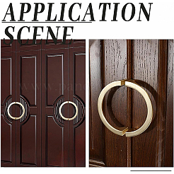 Zinc Alloy Drawer Handle&nbsp;LS-FIND-WH0105-06G