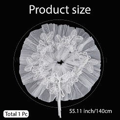 Polyester Lady Tulle Collars&nbsp;AJEW-WH20072-25C