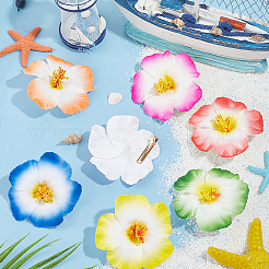 8Pcs 8 Colors Flower EVA Alligator Hair Accessories&nbsp;PHAR-PH0001-24
