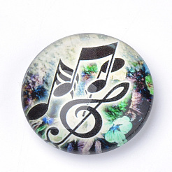 Fridge Magnets Glass Decorations&nbsp;GGLA-Q051-60mm-060