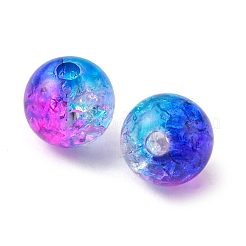 50G Transparent Crackle Acrylic Beads&nbsp;CACR-YW0001-01D