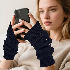 Acrylic Fibers Oversleeves for Women Girls&nbsp;AJEW-WH20128-018C