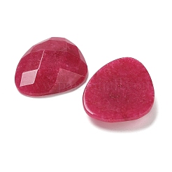 Natural Dyed White Jade Cabochons&nbsp;G-K385-02