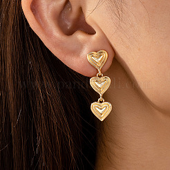 Valentine's Day Alloy Dangle Stud Earrings&nbsp;WG888D4-01