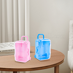 4Pcs 4 Colors Luggage Cases Plastic Candy Gift Storage Boxes&nbsp;CON-CN0001-10