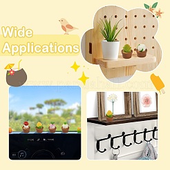 24Pcs 8 Styles Resin Potted Plant Display Decorations&nbsp;AJEW-CJ0001-80
