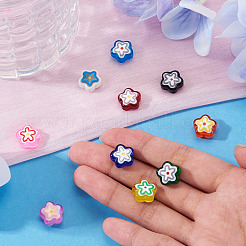 10Pcs 10 Colors Handmade Glass Enamel Beads&nbsp;GLAA-TA0003-96